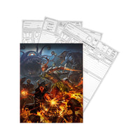 Dungeons & Dragons RPG Character Sheets 2024 english