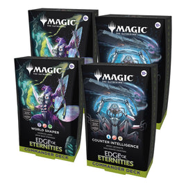 Magic the Gathering Edge of Eternities Commander Decks Display (4) english