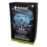 Magic the Gathering El Confín de la Eternidad Commander Decks Display (4) spanish