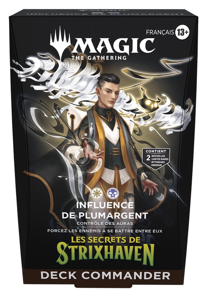 Magic the Gathering Les secrets de Strixhaven Commander Decks Case (5) french