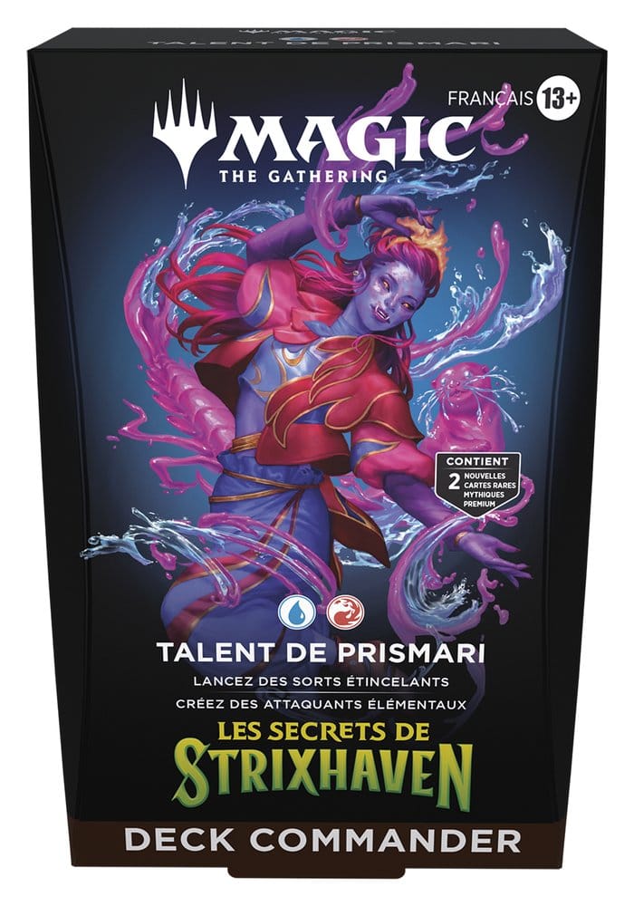 Magic the Gathering Les secrets de Strixhaven Commander Decks Case (5) french