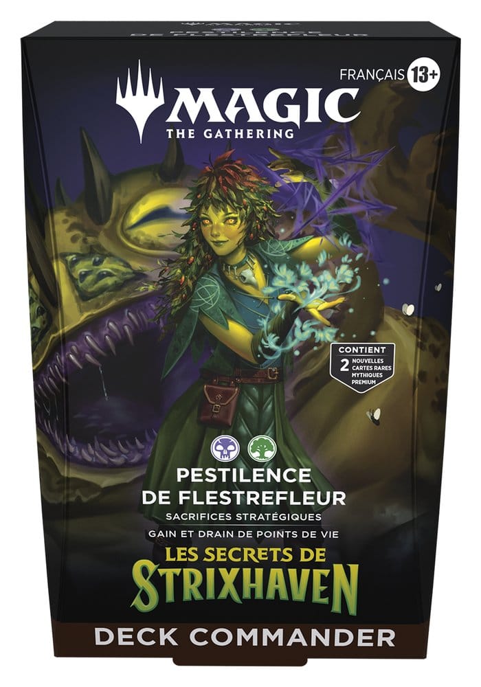 Magic the Gathering Les secrets de Strixhaven Commander Decks Case (5) french