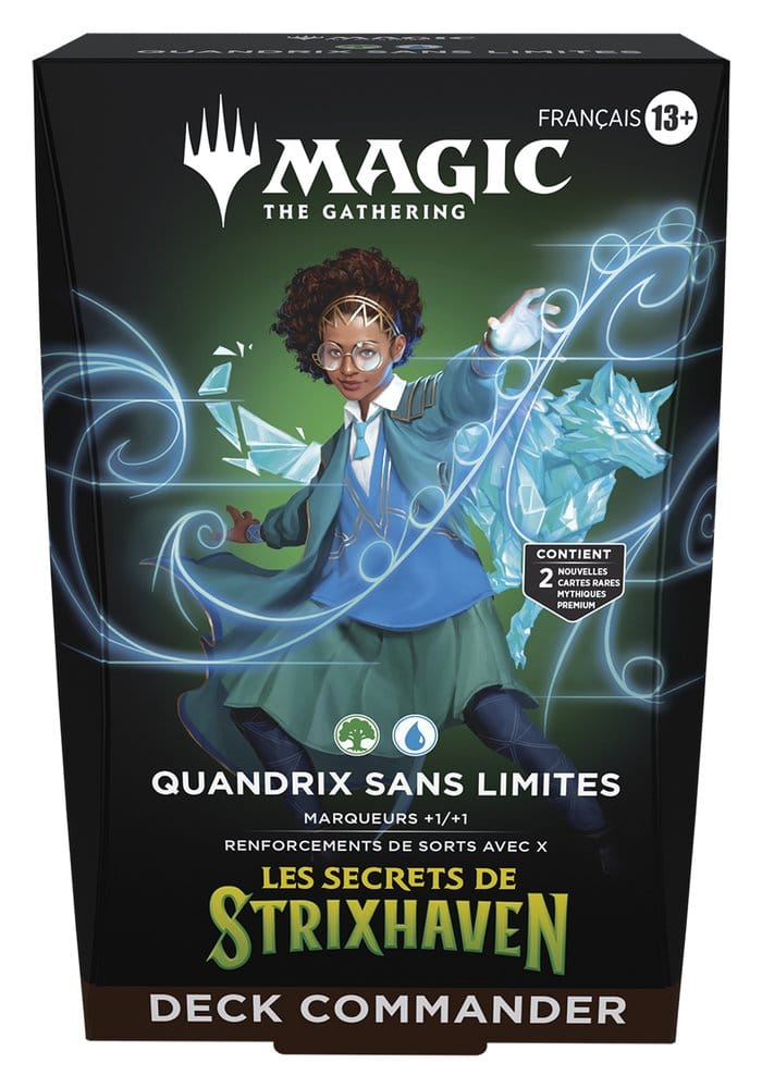 Magic the Gathering Les secrets de Strixhaven Commander Decks Case (5) french