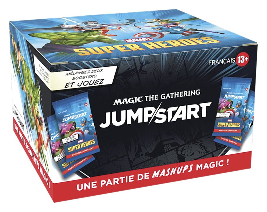 Magic the Gathering Marvel Super Heroes Jumpstart Booster Display (24) french