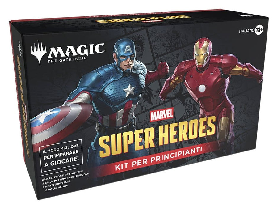 Magic the Gathering Marvel Super Heroes Beginner Box Case (3) italian