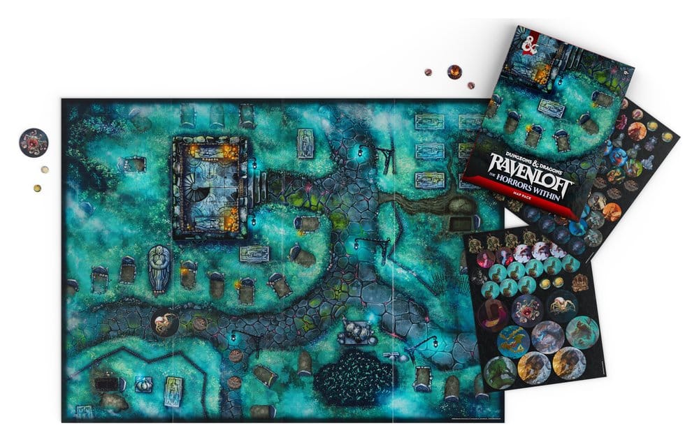 Dungeons & Dragons RPG Ravenloft: The Horrors Within Map Pack *English Version*