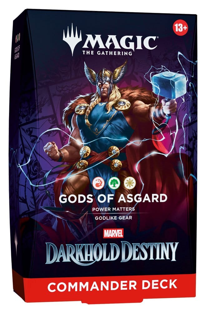 Magic the Gathering Marvel: Darkhold Destiny Commander Decks Case (4) english