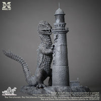 Plastic Model Kit 1/72 Ray Harryhausen's Rhedosaurus 23 cm