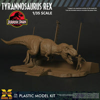 Jurassic Park - Plastic Model Kit 1/35 - Tyrannosaurus Rex 42 cm