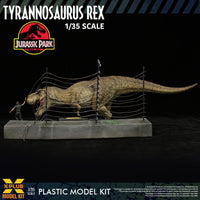 Jurassic Park - Plastic Model Kit 1/35 - Tyrannosaurus Rex 42 cm