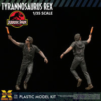 Jurassic Park - Plastic Model Kit 1/35 - Tyrannosaurus Rex 42 cm