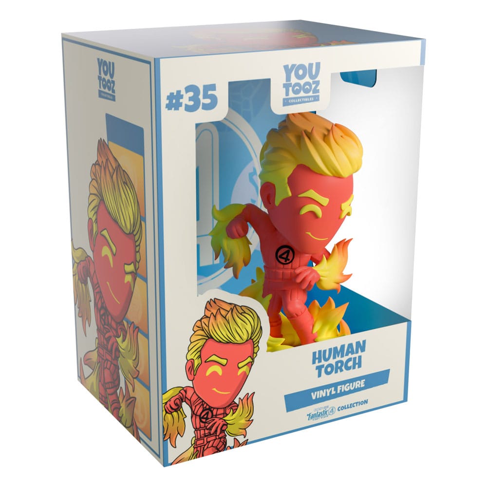 The Fantastic Four Vinyl Figure Human Torch 14 cm