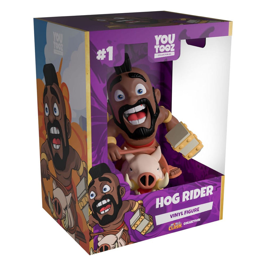 World of Clash Vinyl Figure Hog Rider 11 cm