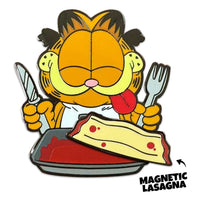 Garfield Pin Badge Disco Garfield Lasagna Dinner 5 cm