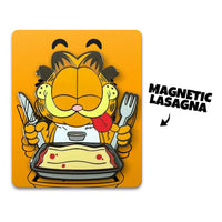 Garfield Pin Badge Disco Garfield Lasagna Dinner 5 cm