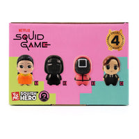 Squid Game Squish Hero Anti-Stress Figures 8 cm Display (12)