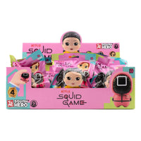 Squid Game Squish Hero Anti-Stress Figures 8 cm Display (12)