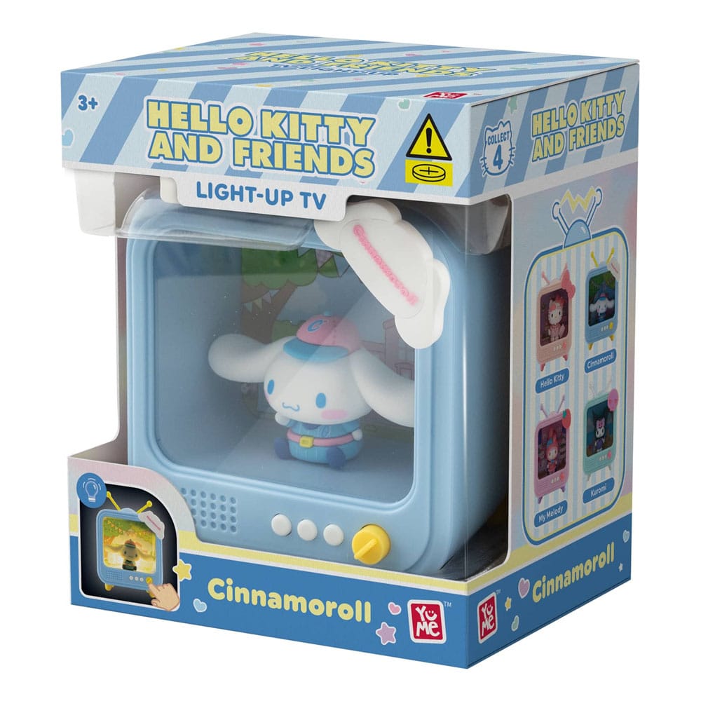 Sanrio Bedside Light TV Series Mini Figures Hello Kitty and Friends 8 cm Display (8)