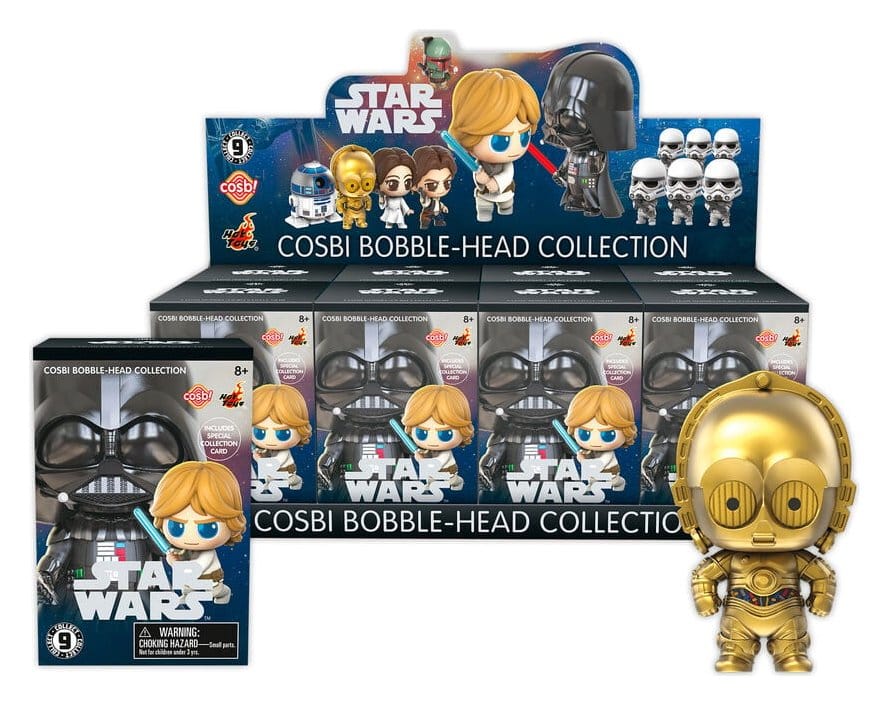 Star Wars Cosbi Mini Figures Series 2 Blind Box Display (8)