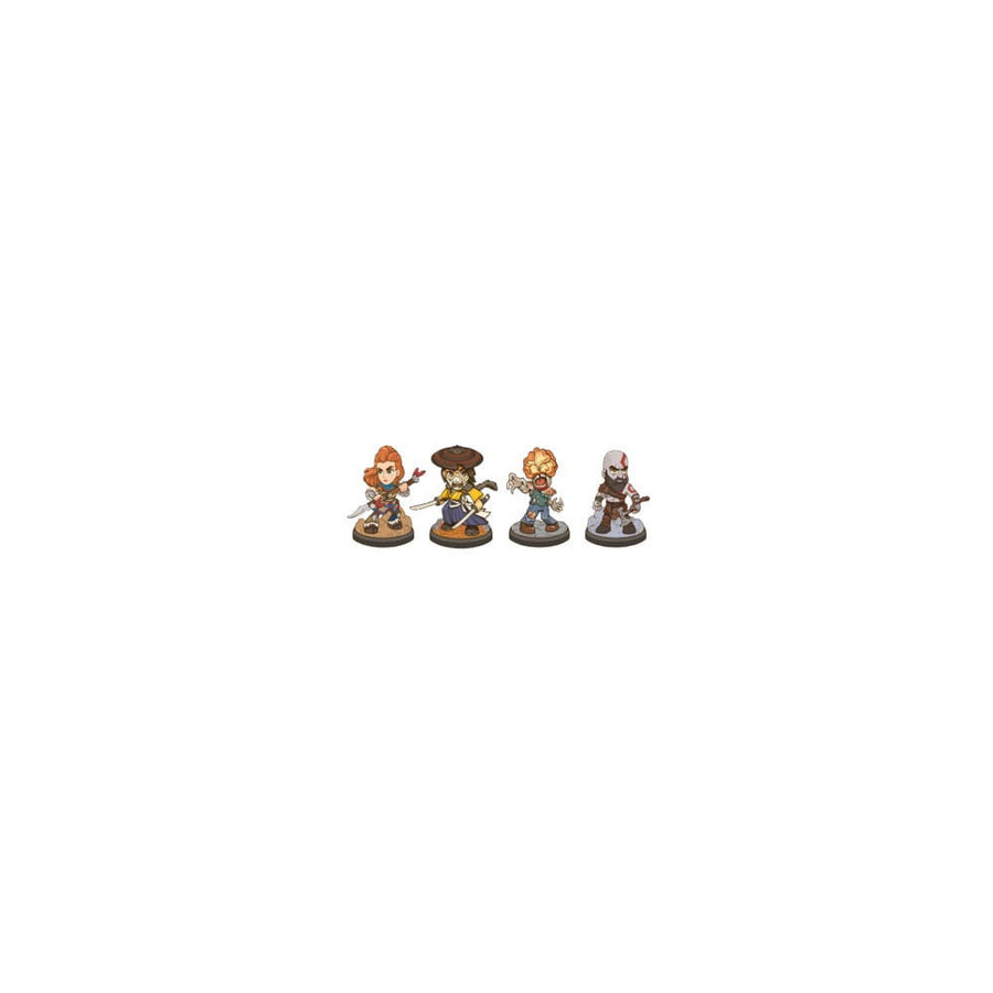 PlayStation Hero Box All Stars Series Mini Figures 12 cm Display (6)