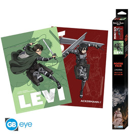 Levi & Mikasa (Attack On Titan) Poster 2st