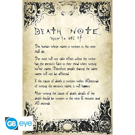 Note (Death Note) Poster