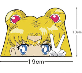 Sailor Moon (Sailor Moon) Klistermärke för bil